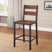 Better Homes & Gardens Mercer 5-Piece Counter Height Dining Set, Vintage Oak
