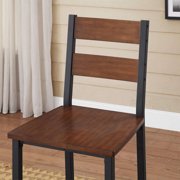 Better Homes & Gardens Mercer 5-Piece Counter Height Dining Set, Vintage Oak
