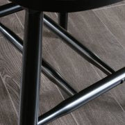 Sauder New Grange Spindle Back Chair, Black, Set of 2