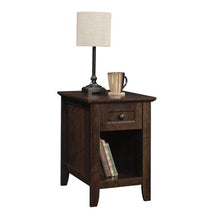 Load image into Gallery viewer, Better Homes &amp; Gardens Parker Recliner Side Table, Estate Toffee Finish