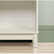 Sauder Storybook Kids Bookcase, Soft White Finish