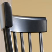 Load image into Gallery viewer, Sauder New Grange Spindle Back Chair, Black, Set of 2